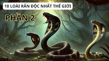 KHÁM PHÁ THẾ GIỚI ĐỘNG VẬT | TÌM HIỂU 10 LOÀI RẮN ĐỘC NHẤT THẾ GIỚI PHẦN 2
