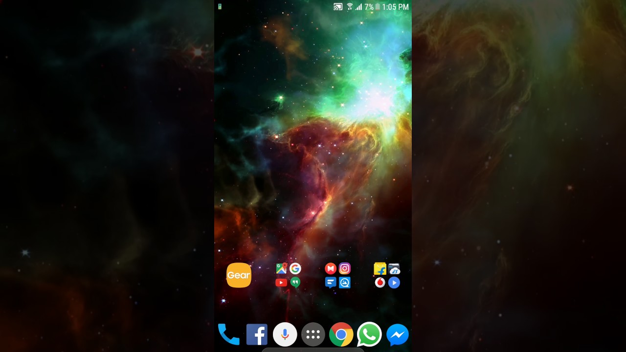 S7 Edge Live screen wallpaper YouTube
