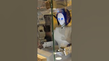 Robotic ice cream machine in Dubai / Global Village 🍦#shorts #icecream #ai #dubai