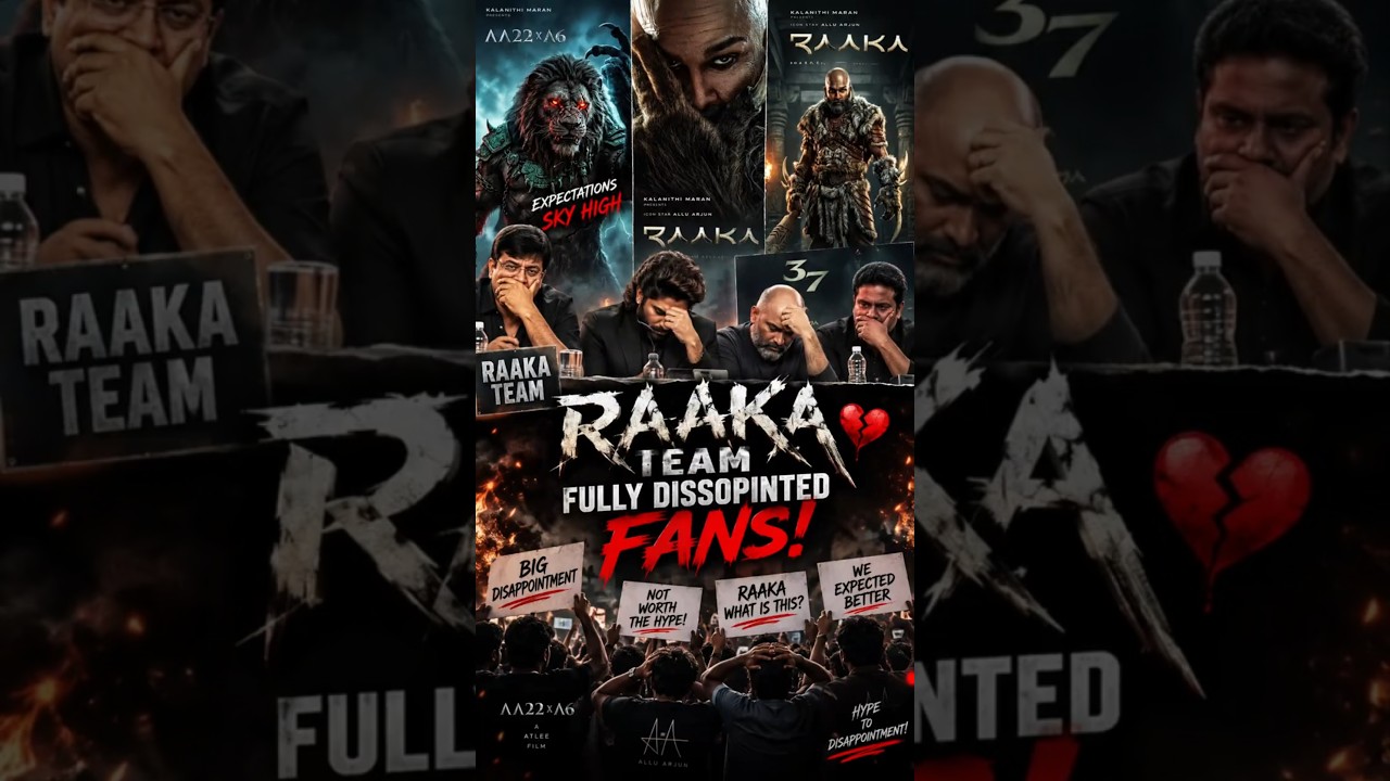 RAAKA Movie Team Fully Disappointed Fans 😭💔 | 37 Mystery Update  | Telugu Movie Facts #shorts
