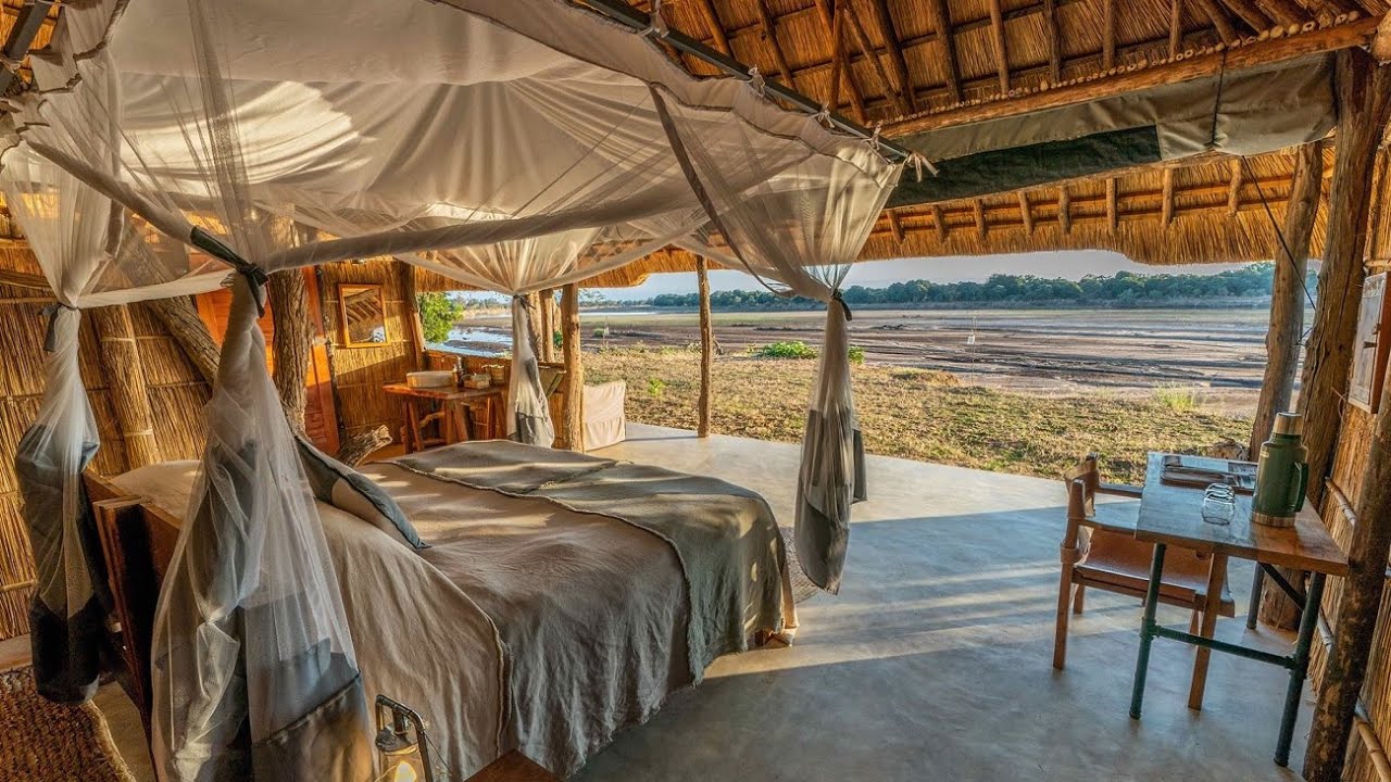 ⁣Time + Tide Kakuli bushcamp: welcomed by lions in Zambia's South Luangwa National Park