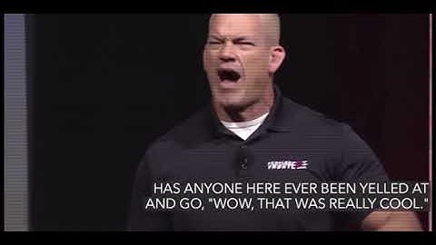 Jocko Willink Explains Why Yelling Is A Weakness