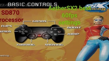 SSX tricky best 60fps in game settings AetherSX2 emulator on Android