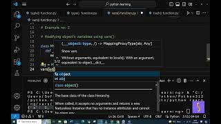 (SY) vars() built_in function in python
