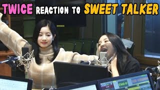 TWICE reaction to TWICE's Song: Sweet Talker♥