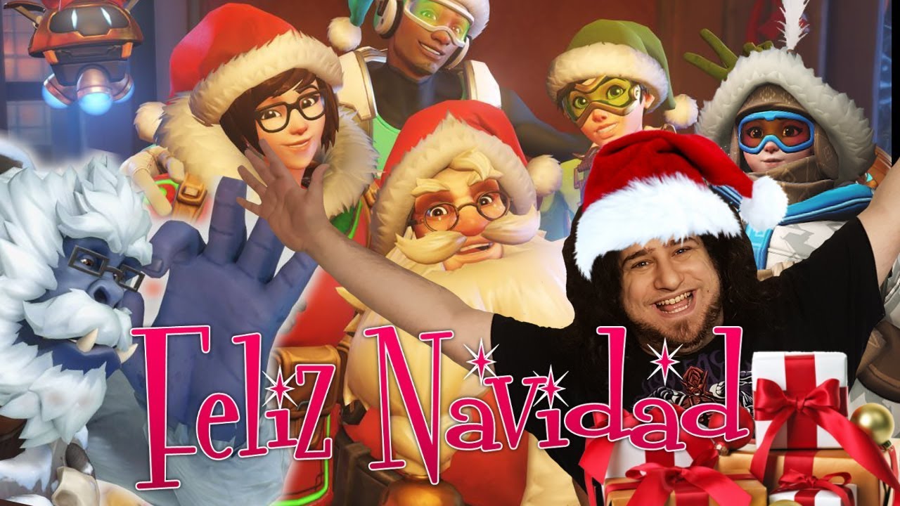 FELIZ NAVIDAD EN OVERWATCH | ESPECIAL CAZADORES VS YETIS humor or humour