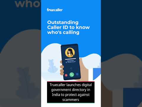 Truecaller launches digital government directory to protect against scammers. #youtubeshorts #shorts