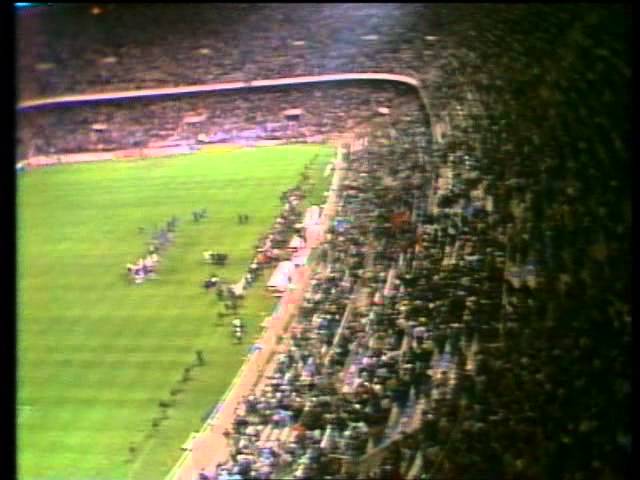 European Champions Cup Semifinal STEAUA Bucharest vs Anderlecht Pennant  1986