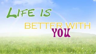 Video thumbnail of "Michael Franti- Life Is Better With You Lyrics [HD]"