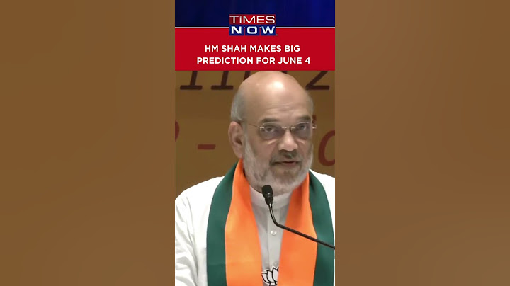 "BJP Will Emerge As Largest Party In South India On June 4", Amit Shah Makes Big Prediction