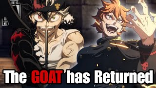 After 5 Long Years BLACK CLOVER Is Finally Back!!!!!!!!