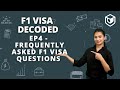 Frequently Asked USA F1 Visa Interview Questions & Answer | F1 Visa Decoded 2021