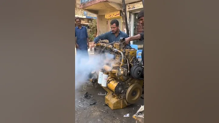Cummins Diesel Engine Amazing Start