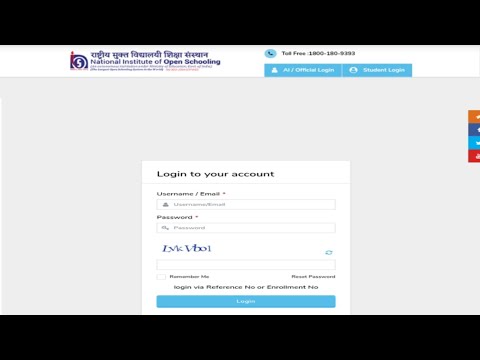 nios student login kaise kare | Task Is Helping (NIOS)