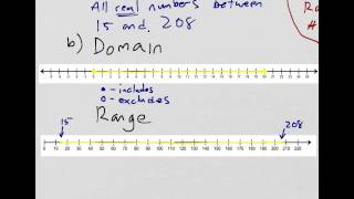 6.3 | Example 2bc | Number Line and Interval Notation