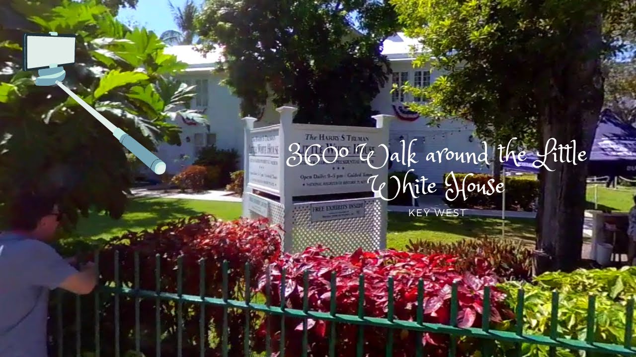 360 Walk around Little White House Key West YouTube