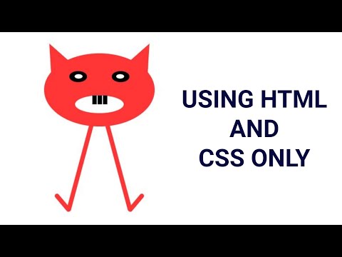 Create a Cartoon Character using HTML and CSS only - Web design University