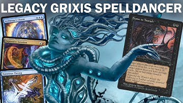 PUT ON YOUR DANCING SHOES! Legacy Mercurial Spelldancer Grixis Midrange. Copy Hymn Tourach MTG ONE
