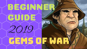 Gems of war beginner guide 2019 | Part 1 | Early game team building and troops