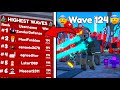 I got into  top leaderboard in first day   roblox toilet tower defense