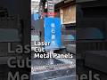 Laser Cut Metal Panels #metalfabrication #lasercutting #lasercuttingservice #pegboard