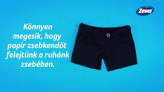 Új Zewa Papír Zsebkendők