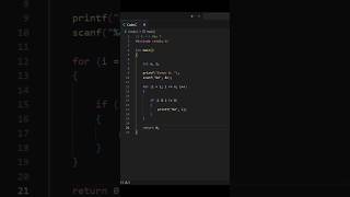 C Program: Print Odd Numbers #c #coding #clanguage