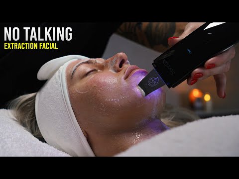 Relaxing Extraction & Deep Pore Spa Facial (ASMR)