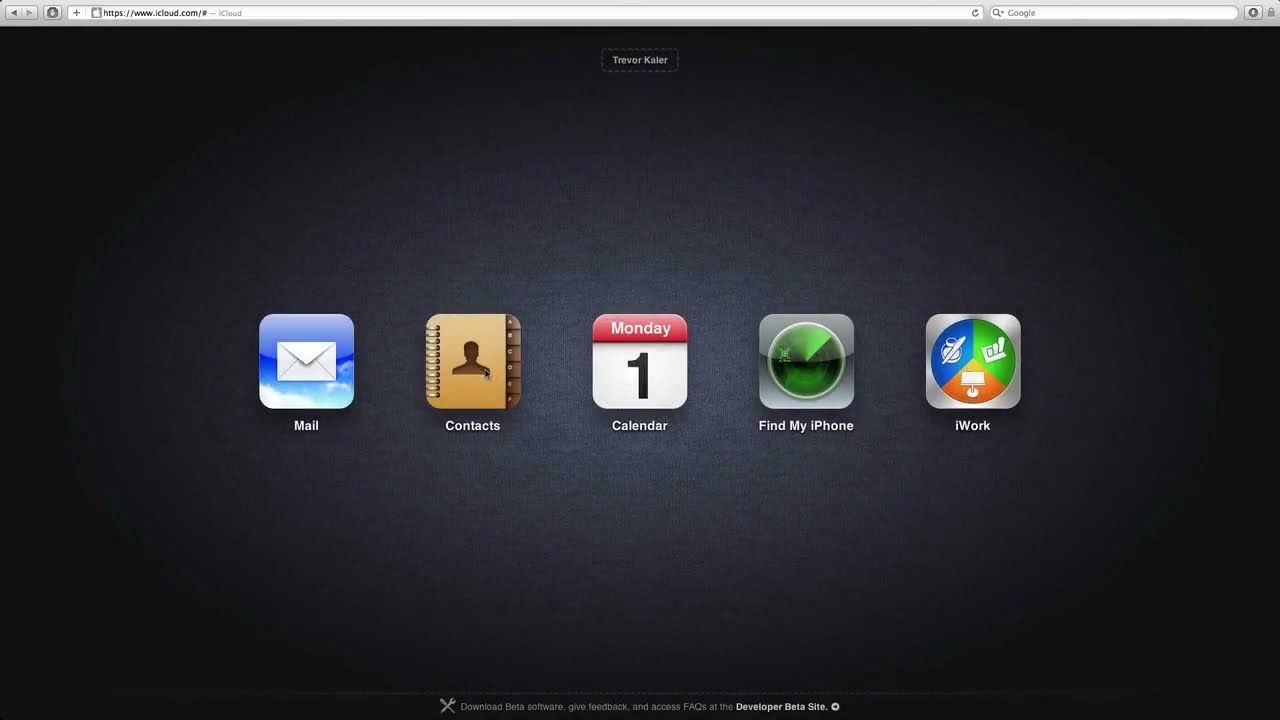 Video till Första videon på iCloud