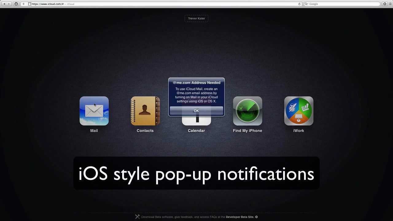 Första videon på iCloud