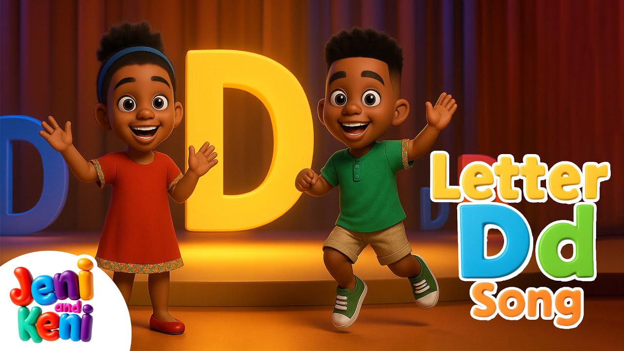Letter D Compilation | Fun Alphabet Songs for Kids | Jeni and Keni