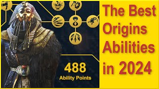 Assassins Creed Origins - Best Abilities 2024 - Perfect Skill Path - How to become a Master Assassin