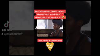Deion Sanders tells Shedeur he loves his kids all the same! ❤️Shedeur said so you love Shilo less?🤣