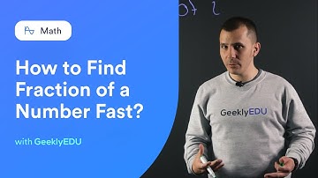 #GeeklyHub How to Find Fraction of a Number Fast? #MathTricks