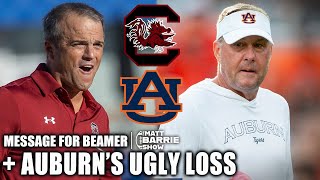 A message to Shane Beamer + Auburn’s UGLY Week 2 loss | The Matt Barrie Show Guide