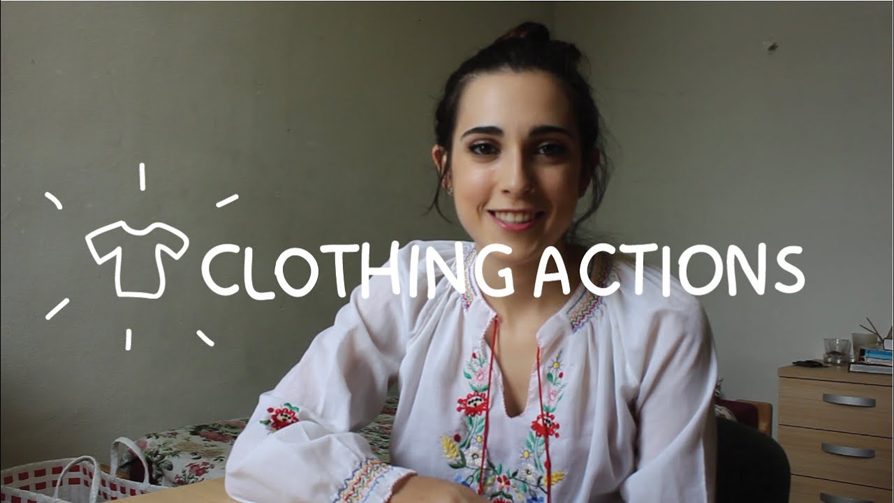 ⁣Weekly Spain Spainish Words with Rosa - Clothing Actions