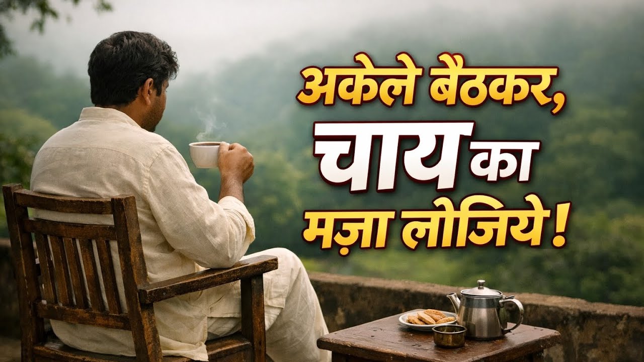 अकेले बैठकर चाय का मज़ा लीजिये ☕ | Chai Lover Qawwali | Sufi Safar 2026