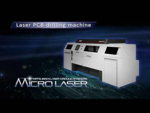 Laser PCB Drilling Machine Micro Laser GTW5 Series｜MITSUBISHI