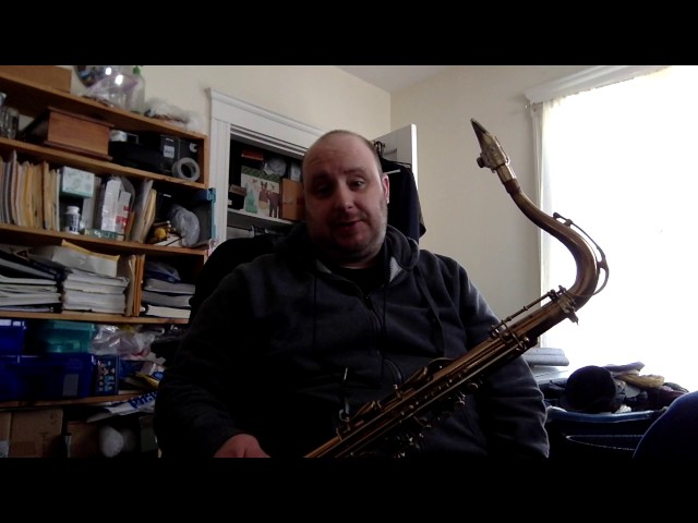 Testing Florida Otto Link 7* Tenor Mouthpiece 3-6-17 - YouTube