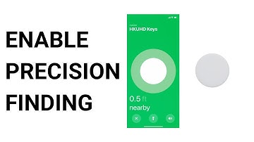 How to Enable Precision Finding for AirTag