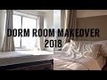 College Move In Day 2018 | Dorm Room Makeover