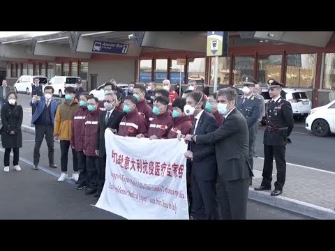 Second Chinese Medical Team Arrives In Milan