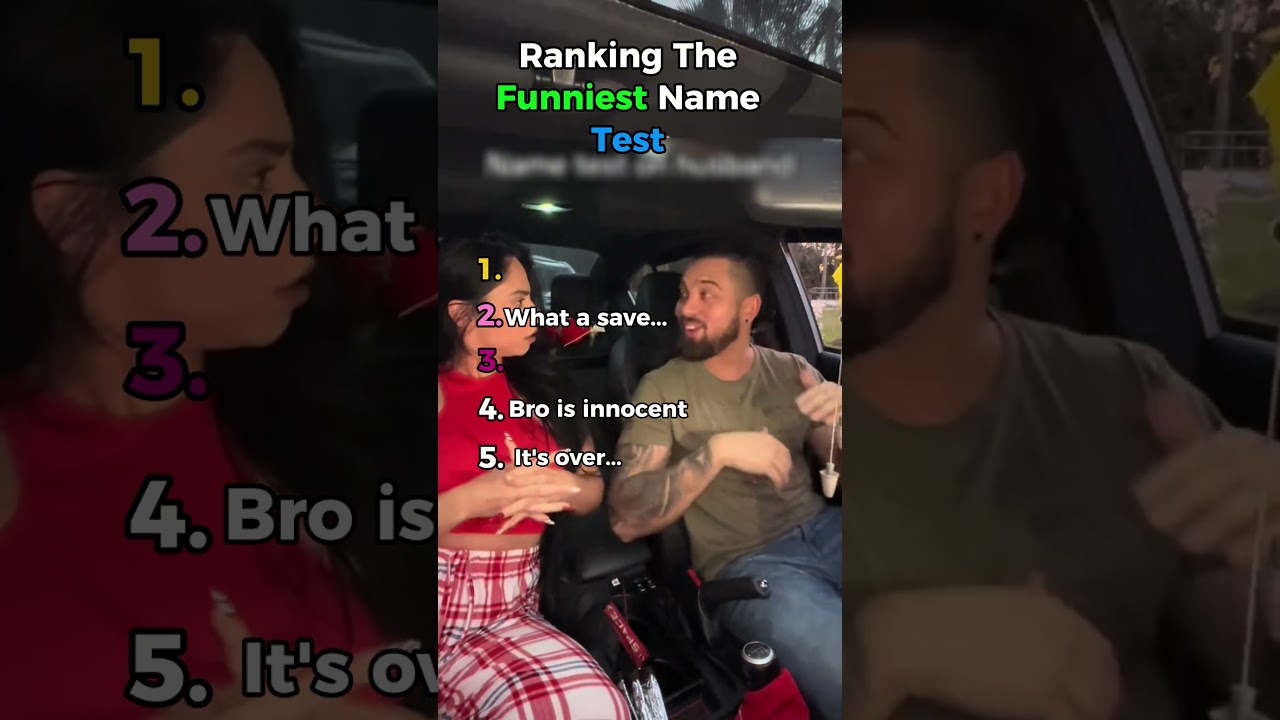 The Funniest Name Tests! #shorts
