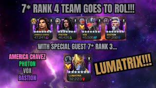 MCOC - 7* Rank 4 Team With Special Guest 7* Rank 3 Lumatrix in ROL!!!