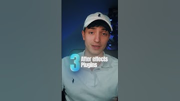 Top 3 After Effects plugins #tutorial #aftereffects