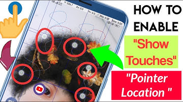 How To Enable Show Touches And Pointer Location On Android | Android Tricks