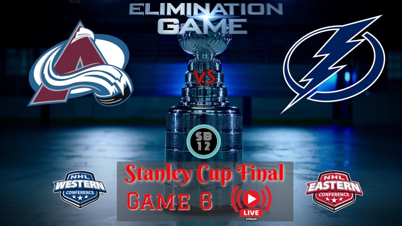 🔴COLORADO AVALANCHE vs. TAMPA BAY LIGHTNING Live NHL Playoffs GAME