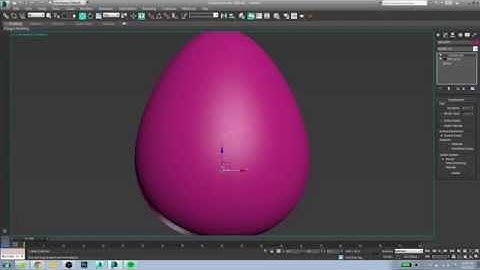 How to Model an Egg in 3DS Max