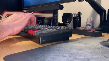 Soundtest: Keychron K4V2, MT3 Susuwatari keycaps, 1.5mm O rings and lubed Glorious Panda switches