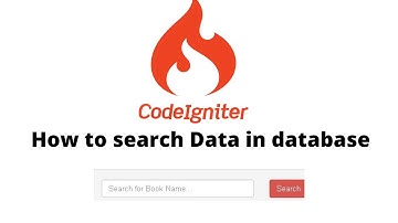 How to search data in database with Codigniter 3 | Codeigniter Tutorial | search data